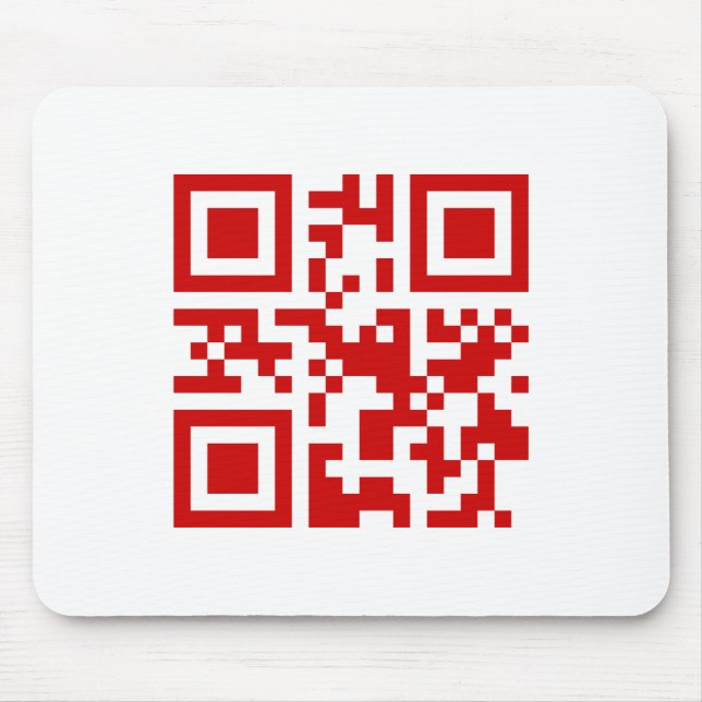 Alles Gute zum neuen Jahr! — QR-Code Mousepad (Vorne)