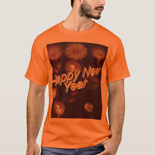 Alles Gute zum neuen Jahr! T-Shirt (Vorderseite)