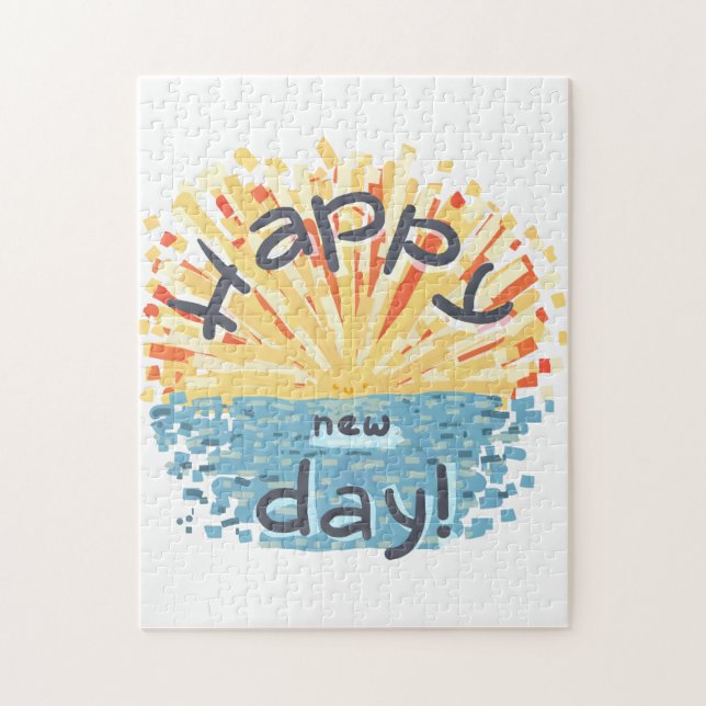 Alles Gute zum neuen Tag! (Vertikal)