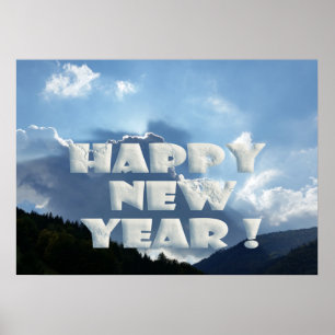 Alles Gute zum Neujahr! Poster