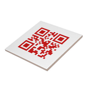 Alles Gute zum Neujahr! — QR-Code Fliese