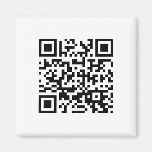 Alles Gute zum Neujahr! — QR-Code Magnet