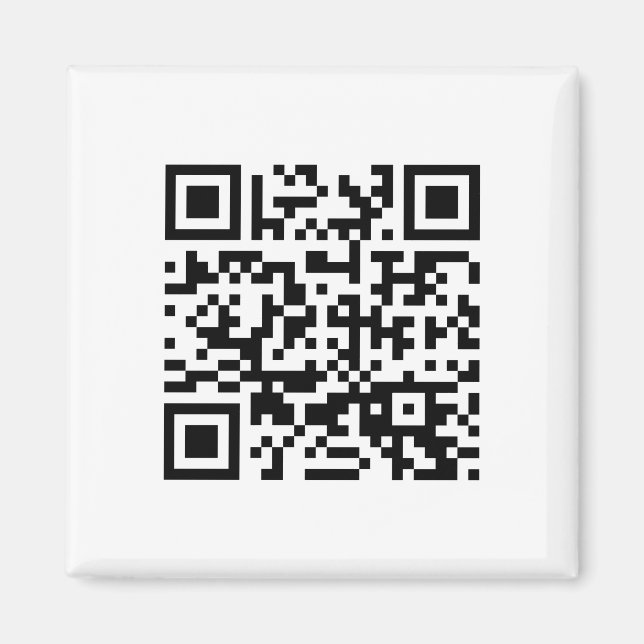 Alles Gute zum Neujahr! — QR-Code Magnet (Vorne)