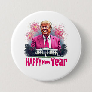 Alles Gute zum Neujahrstag der Amtseinführung Trum Button