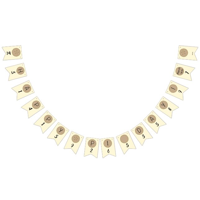 Alles Gute zum Pi Day! Happy Pie Day Math Banner (Alle)