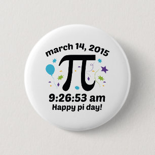 Alles Gute zum Pi Day! - Pi Day 2015 - 3.14.15 9:2 Button
