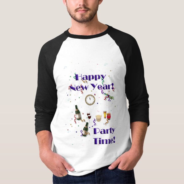 Alles Gute zum Silvester-Party! T-Shirt (Vorderseite)