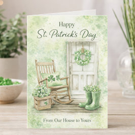Alles Gute zum St. Patrick's Day | Aus unserem Hau Karte
