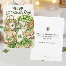 Alles Gute zum St. Patrick's Day Karte | Irisches 