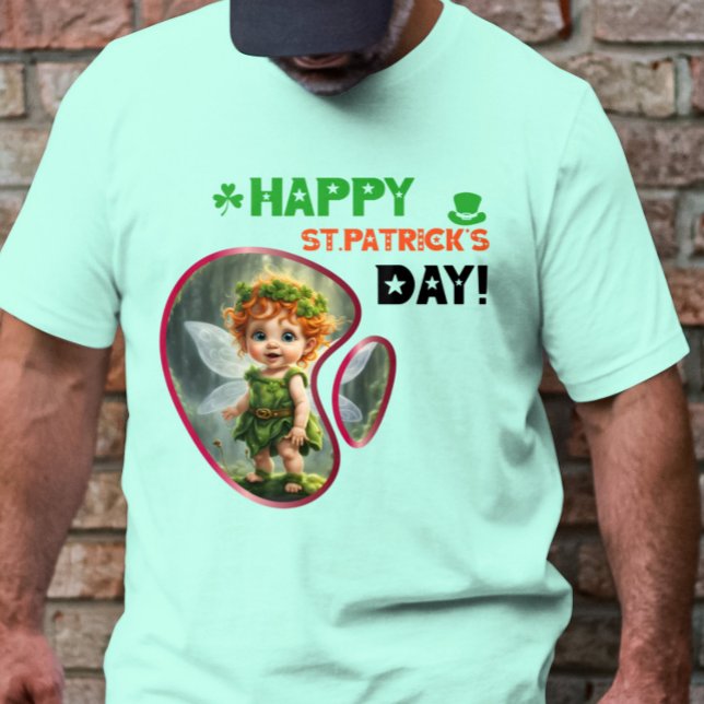 Alles Gute zum St.Patrick's Day! - Leprechaun-Verb T-Shirt (Von Creator hochgeladen)