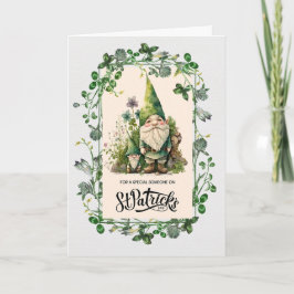 Alles Gute zum St. Patrick's Day. Niedlich Irish G Karte