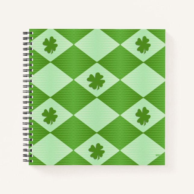 Alles Gute zum St. Patrick's Day.. Notizbuch (Vorderseite)