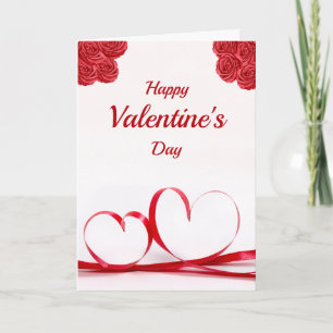 Alles Gute zum Valentinstag Herzliche Grüße Klappk Karte