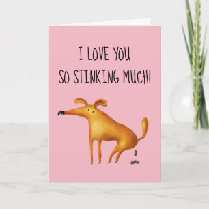 Alles Gute zum Valentinstag, ich liebe dich so seh Karte