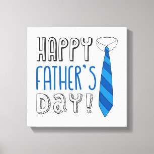 Alles Gute zum Vatertag Leinwanddruck