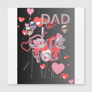 ALLES GUTE ZUM VATERTAG MAGNETKARTE