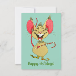 Alles Gute zum Weihnachtsfest! Dankeskarte