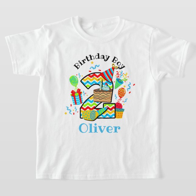 Alles Gute zum zweiten Geburtstag T-Shirt (Ablage )