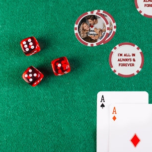 Alles in allem und für immer FOTO Pokerchips