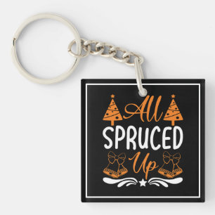 Alles in allem - Weihnachtsdesigns Schlüsselanhänger