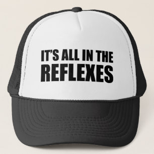 Alles in den Reflexen Truckerkappe