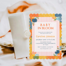 Alles in Einem Baby in Bloom Garten Baby Shower