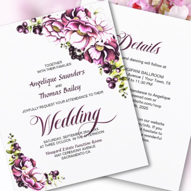 Alles in einem Budget rosa Blumenzehen (Von Creator hochgeladen)