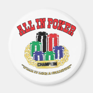 Alles in Poker Magnet