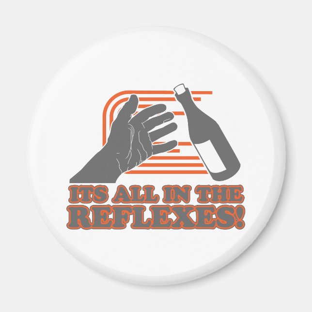 Alles in Reflexen Magnet (Vorne)