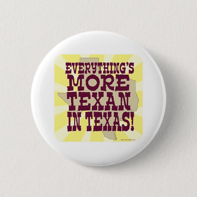 Alles in Texas! Button (Vorderseite)