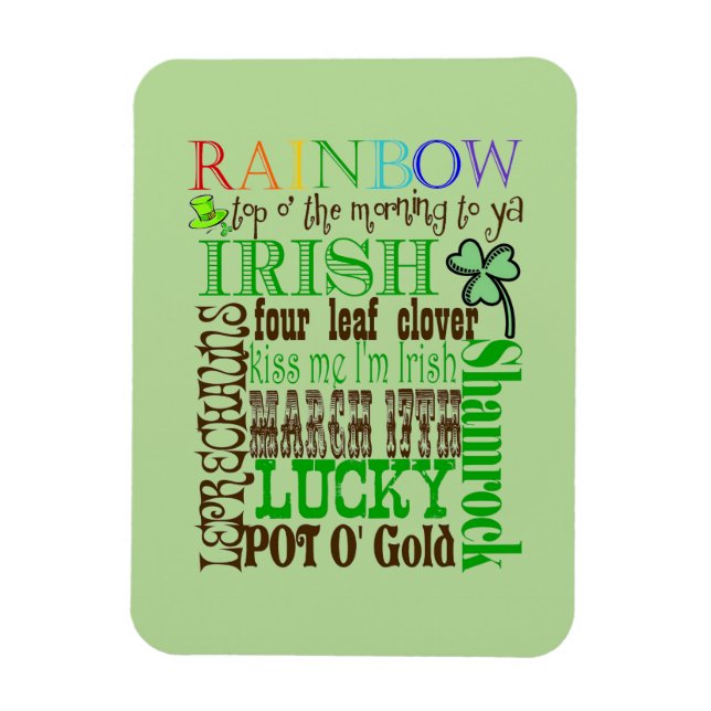 Alles Irisch Magnet (Vertikal)