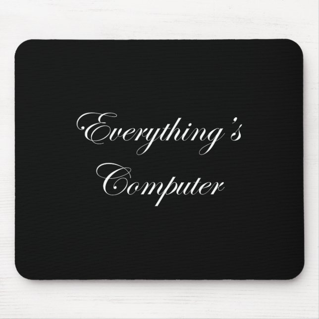 Alles ist Computer In Einem Tesler Donald Trumps E Mousepad (Vorne)