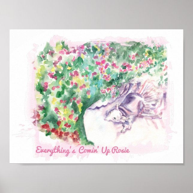 Alles ist das Comin'Up Rosie Poster (Vorne)