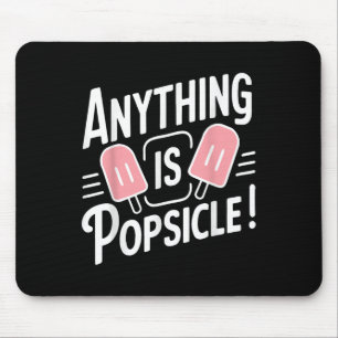 Alles ist ein beliebtes Cooles Sommereis-Muster Mousepad