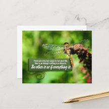 "Alles ist ein Wunder" Inspiration Zitat