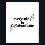 Alles ist erkennbar Vintager Retro-Schriftart Poster<br><div class="desc">Alles ist erkennbar Vintager Retro-Schriftart</div>