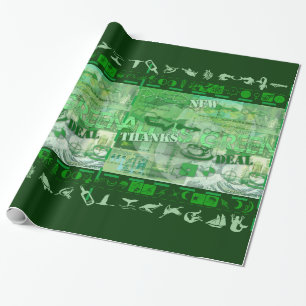 Alles ist Green Go Green St Patrick Wrapping Geschenkpapier