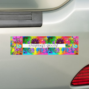 Alles ist groovy Autoaufkleber