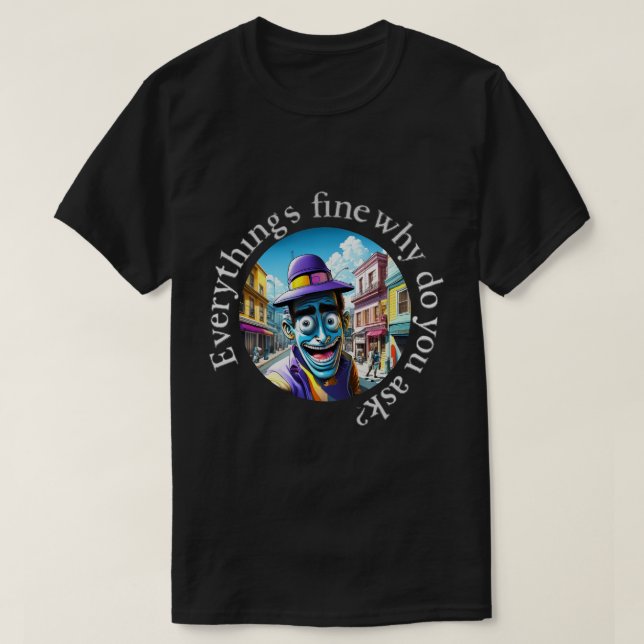 Alles ist gut 50x50 001 T-Shirt (Design vorne)