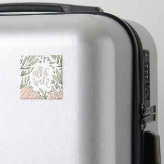 Alles ist gut Blumenspiegel Magnet