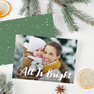 Alles ist hell, frohe Weihnachten