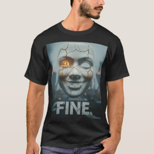 Alles ist in Ordnung (Rissiges Lächeln) T-Shirt