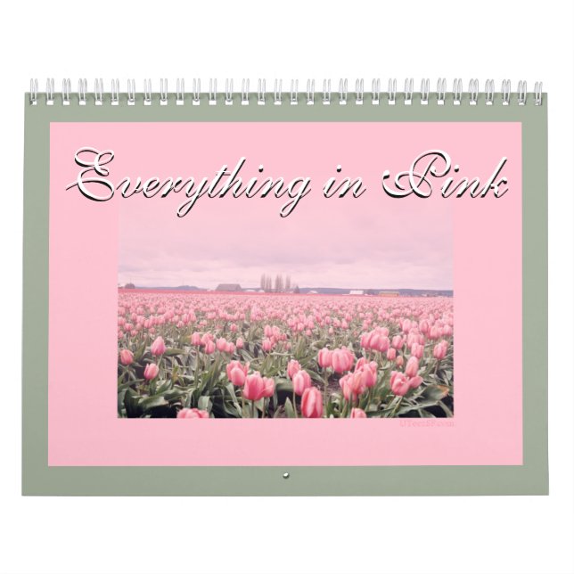 Alles ist in Pink 2018 Kalender (Titelbild)