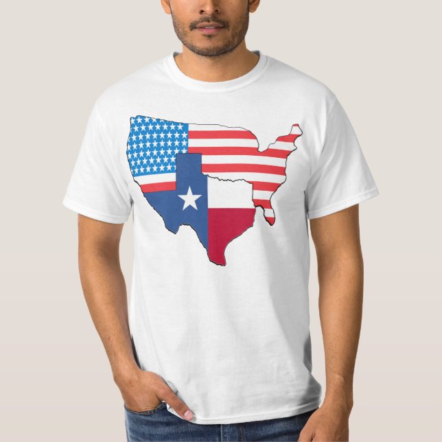Alles ist in Texas größer T-Shirt (Vorderseite)