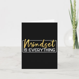 Alles ist inspirierend und motiviert karte
