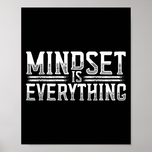 Alles ist inspirierend und motiviert poster (Vorne)