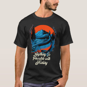 Alles ist möglich mit Angel-Motivationszitat T-Shirt