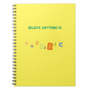 Alles ist möglich Notebook Notizblock
