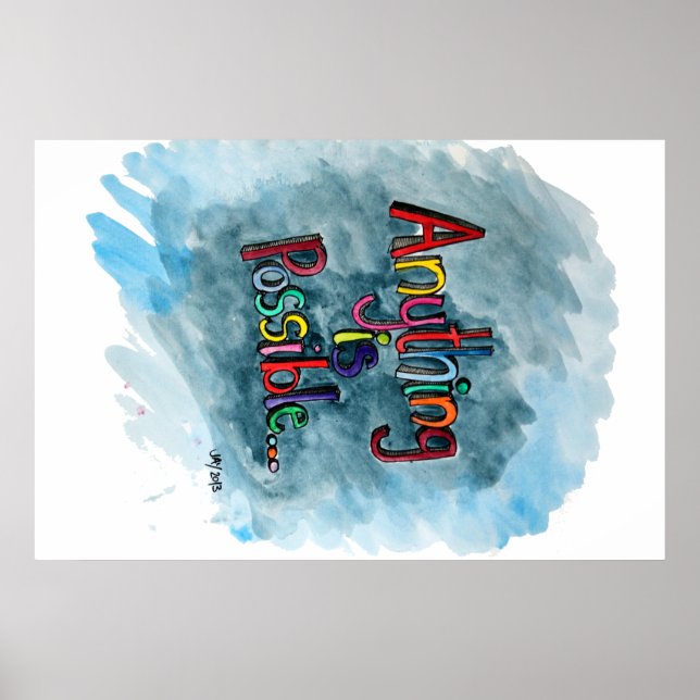 Alles ist möglich poster (Vorne)