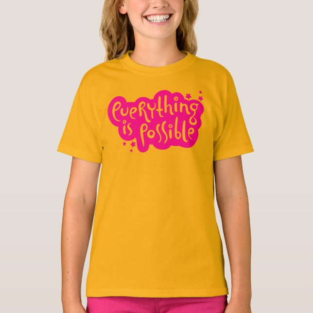 Alles ist möglich T-Shirt (Vorderseite)